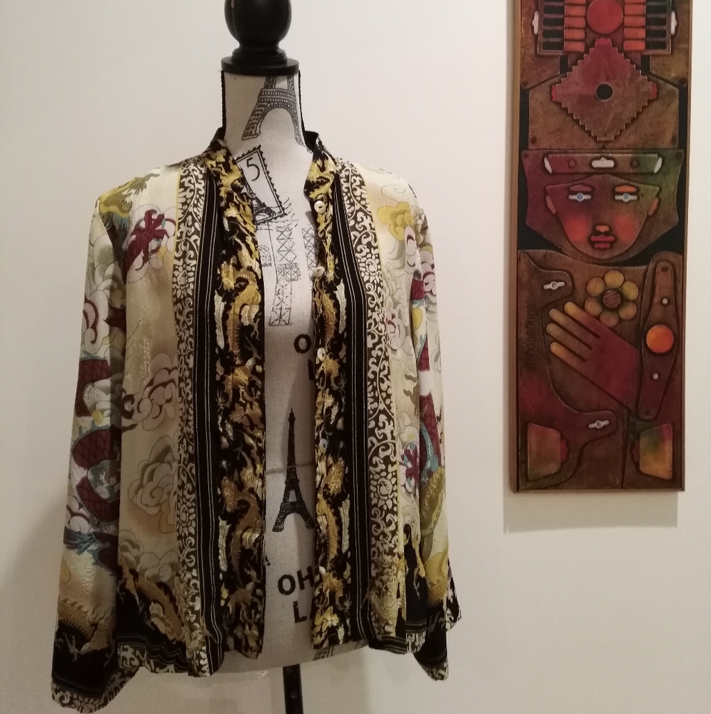 Citron Santa Monica silk blouse